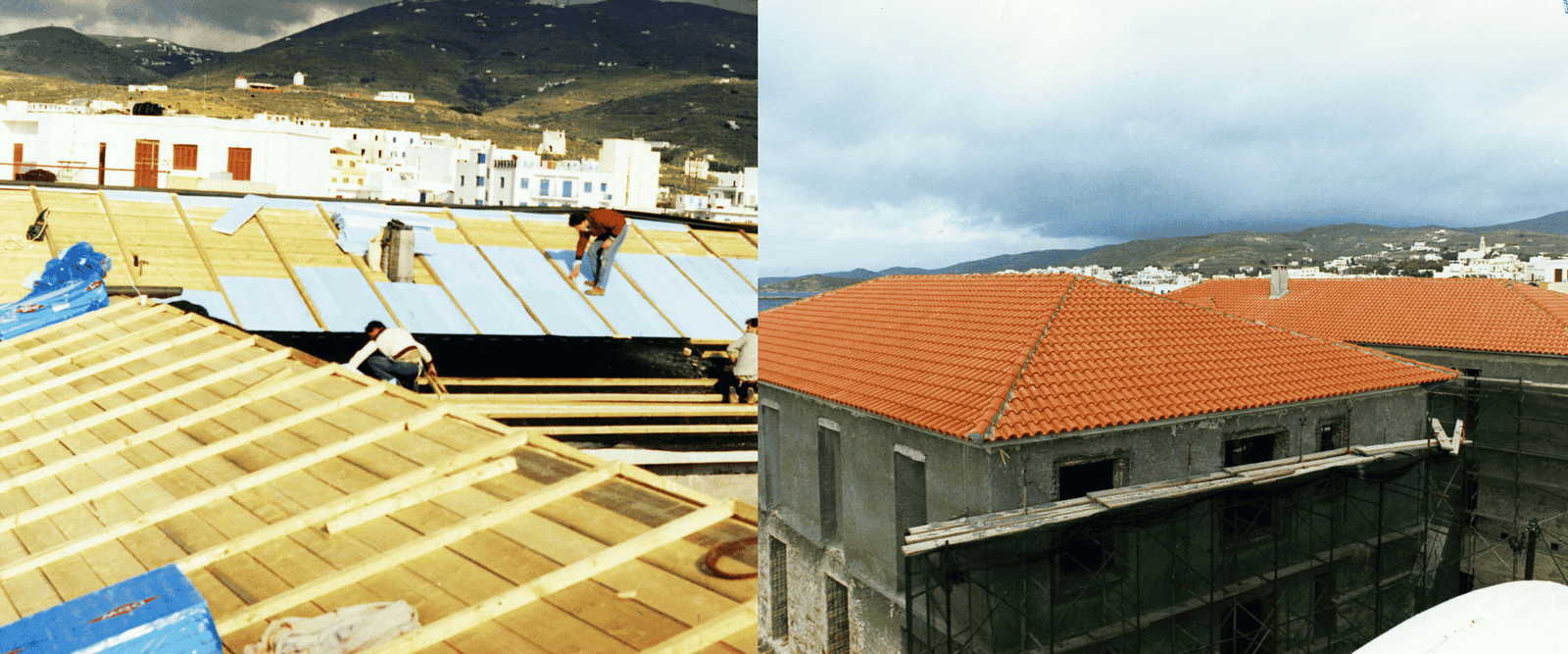 Πολιμερίον Παναγίας Τήνου Στέγη